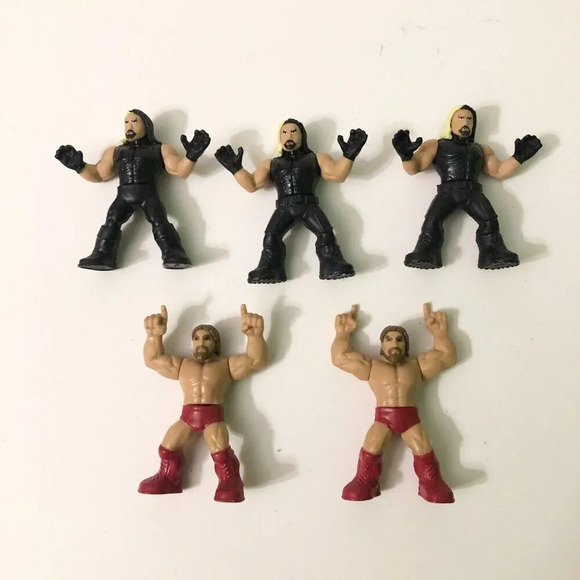 WWE Mighty Minis Wrestling Mini Figures Lot of 19 John Cena Seth Rollins - Picture 3 of 16